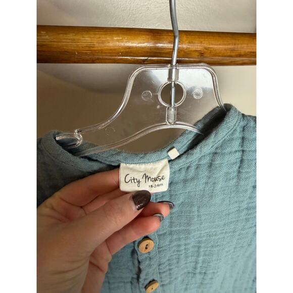 City mouse bay boy summer romper size 18-24 - Picture 2 of 3